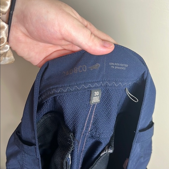 Toad and Co Shorts Men's Navy Blue 30 - Picture 8 of 9